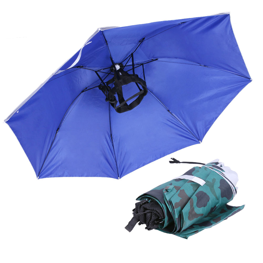 Golf Umbrella - Sombrero Plegable Tipo Paraguas, Impermeable, para