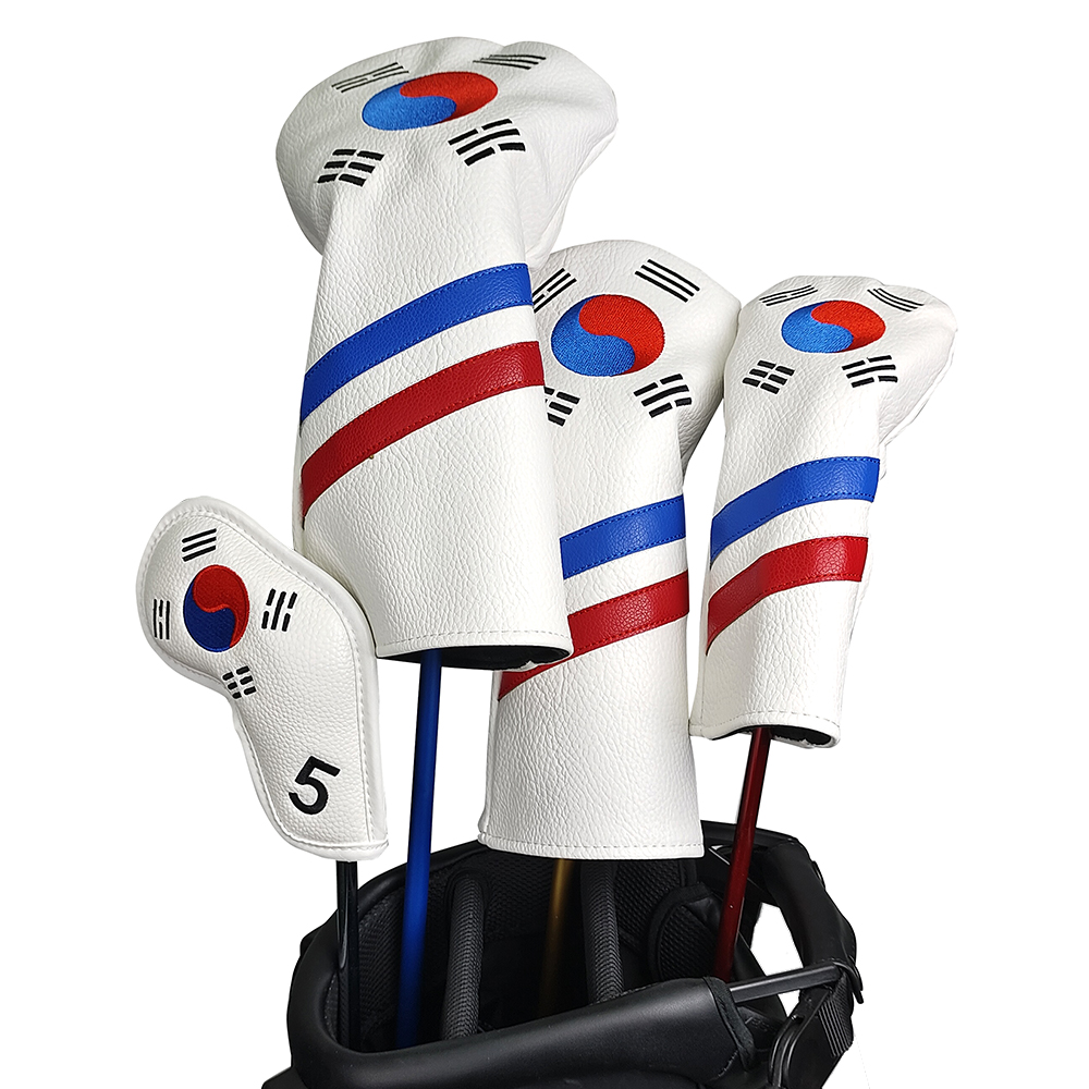 Golf Driver - Juego de Fundas Patrióticas Coreanas para