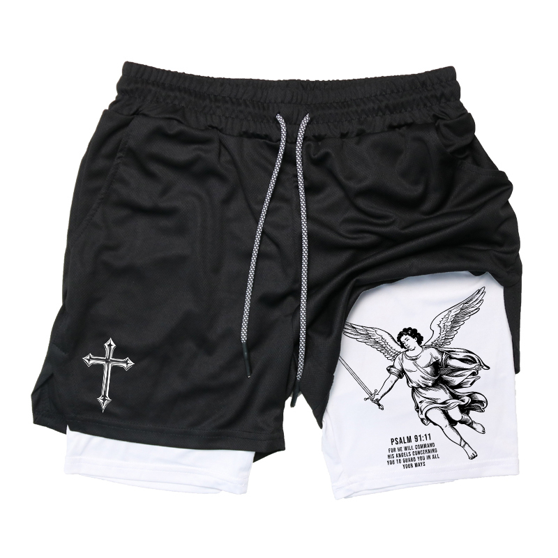 Golf Towel - Pantalones Cortos Deportivos 2 en 1