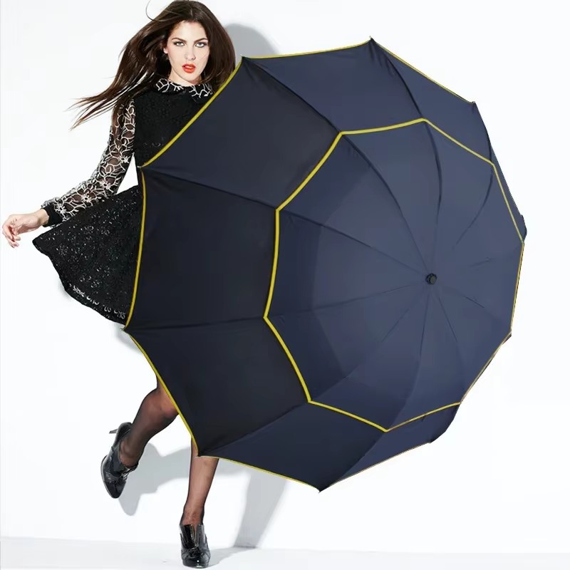 Paraguas doble fuerte resisten - Golf Umbrella Large reseña y precio
