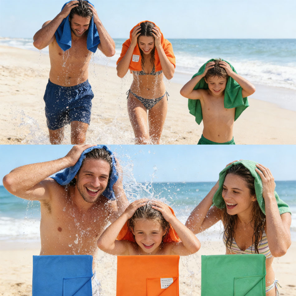 Toalla de playa de microfibra  - Golf Towel reseña y precio