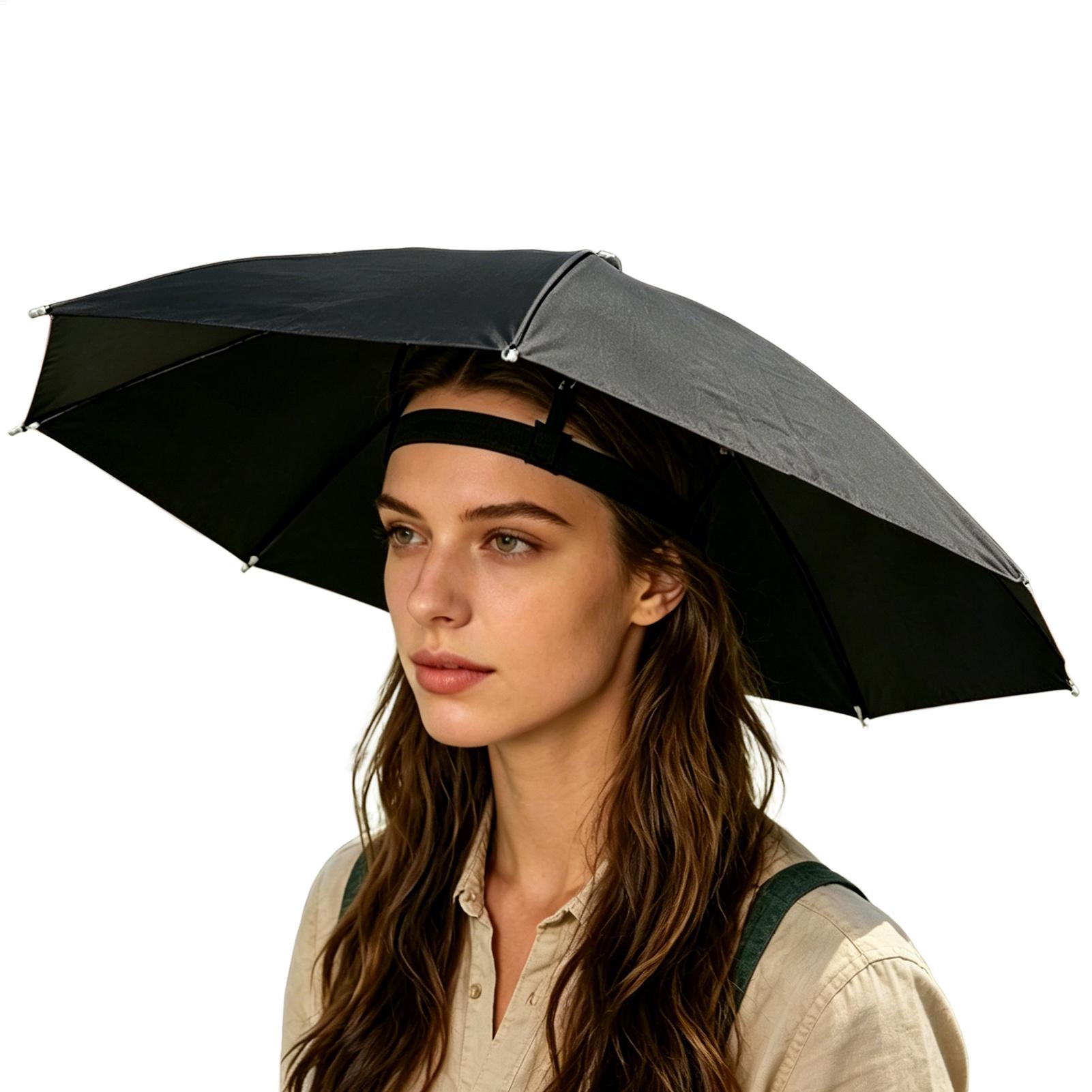 Sombrero paraguas plegable imp - Golf Umbrella reseña y precio